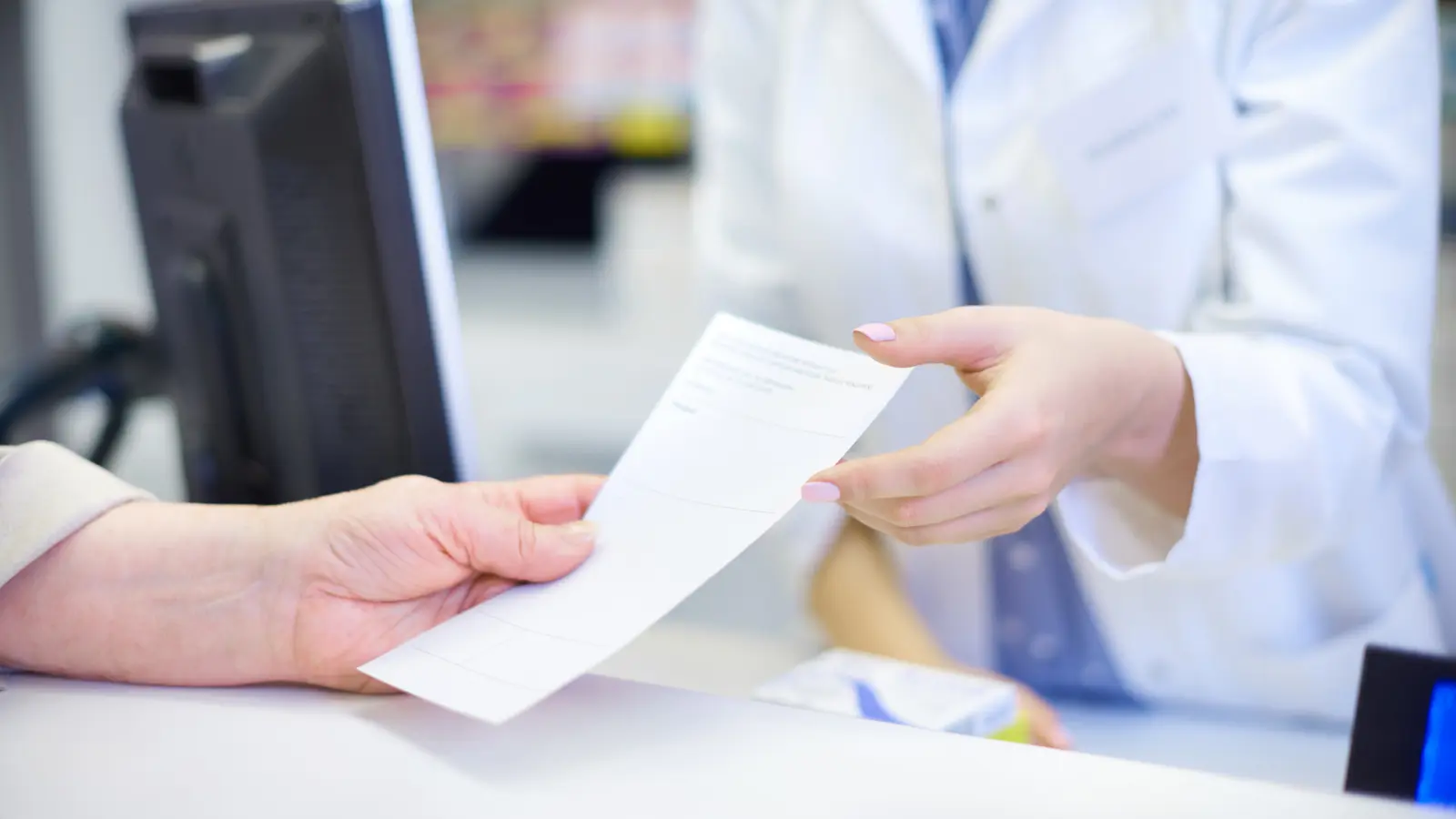 Prescription at chemist